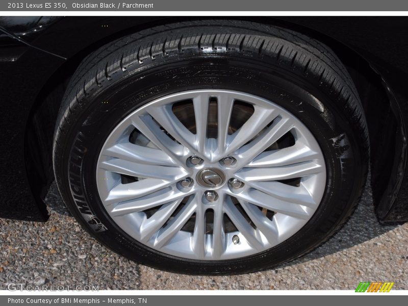 Obsidian Black / Parchment 2013 Lexus ES 350