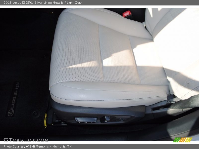 Silver Lining Metallic / Light Gray 2013 Lexus ES 350
