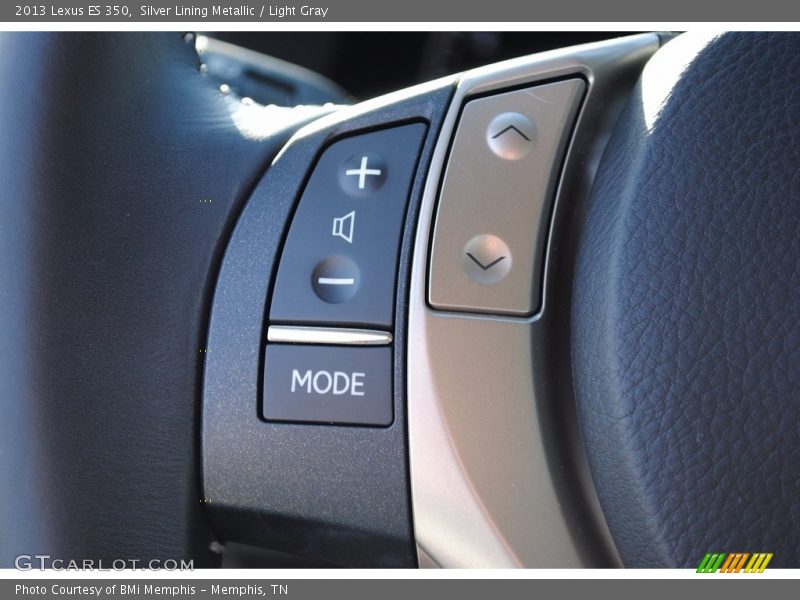 Silver Lining Metallic / Light Gray 2013 Lexus ES 350