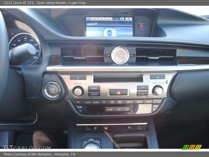 Silver Lining Metallic / Light Gray 2013 Lexus ES 350