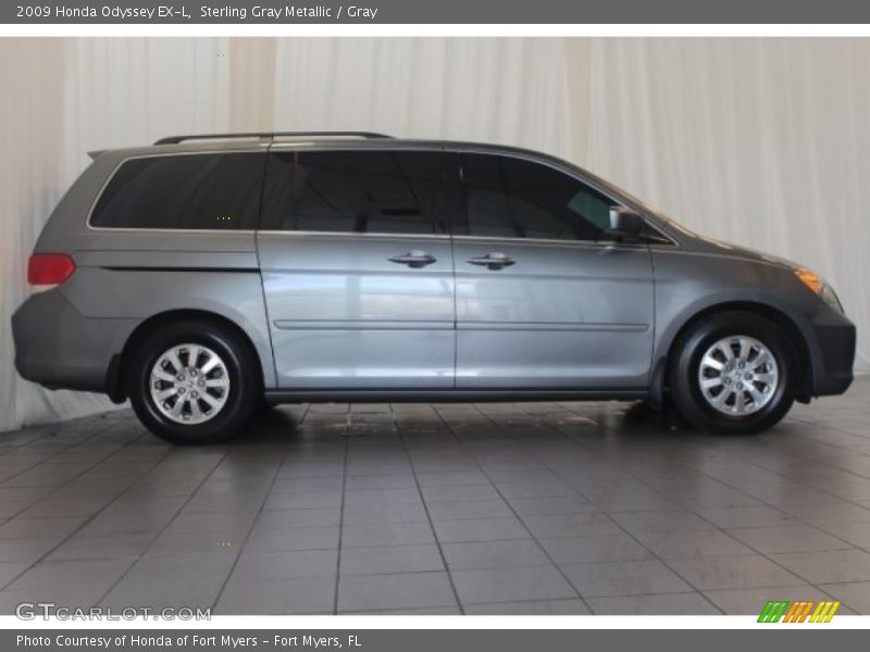 Sterling Gray Metallic / Gray 2009 Honda Odyssey EX-L