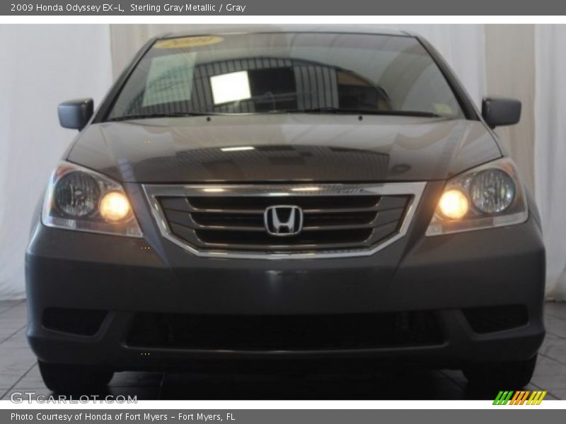 Sterling Gray Metallic / Gray 2009 Honda Odyssey EX-L