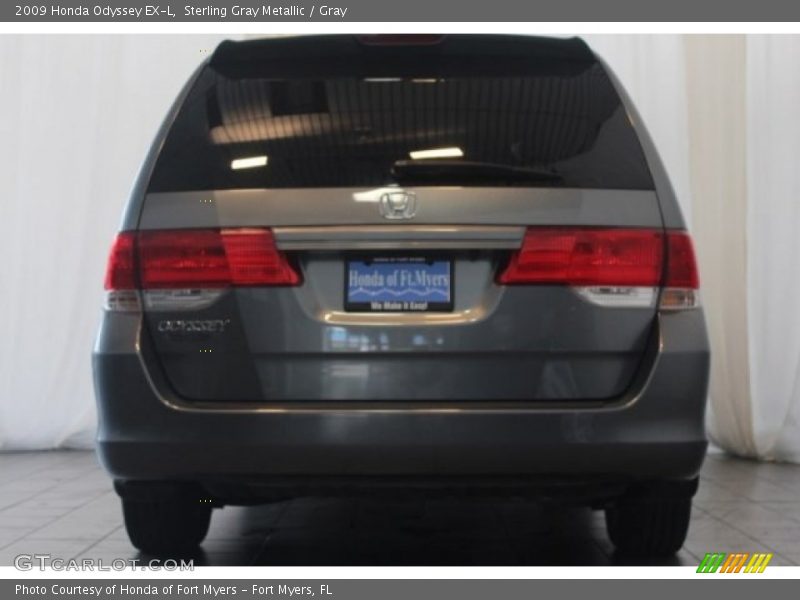 Sterling Gray Metallic / Gray 2009 Honda Odyssey EX-L