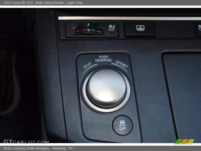 Silver Lining Metallic / Light Gray 2013 Lexus ES 350