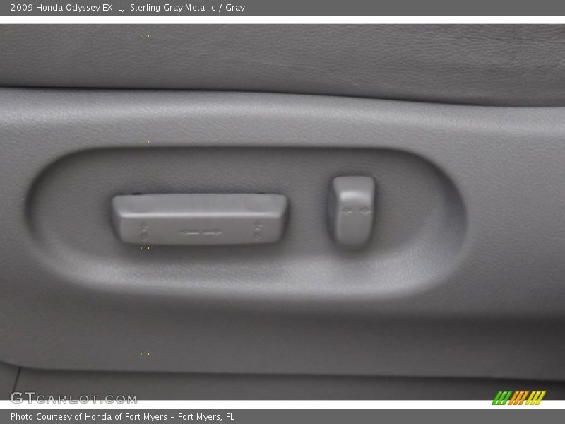 Sterling Gray Metallic / Gray 2009 Honda Odyssey EX-L