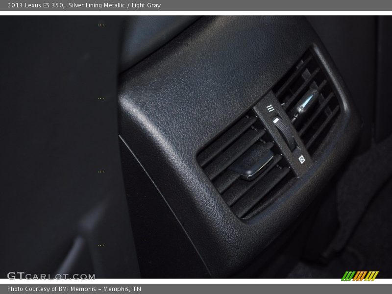 Silver Lining Metallic / Light Gray 2013 Lexus ES 350