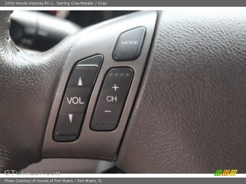 Sterling Gray Metallic / Gray 2009 Honda Odyssey EX-L