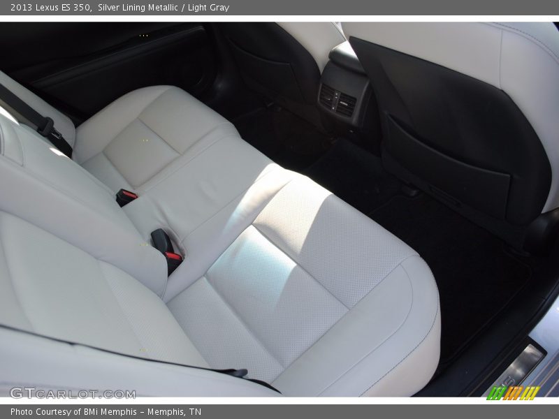 Silver Lining Metallic / Light Gray 2013 Lexus ES 350