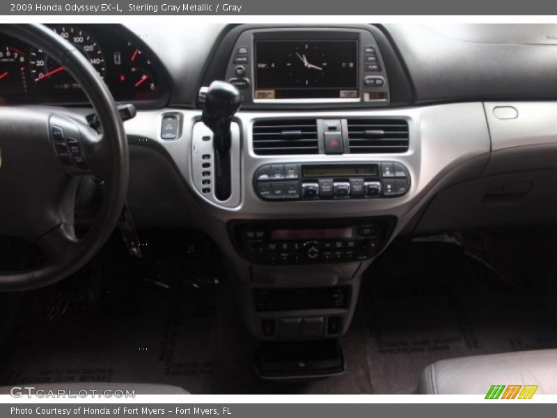 Sterling Gray Metallic / Gray 2009 Honda Odyssey EX-L