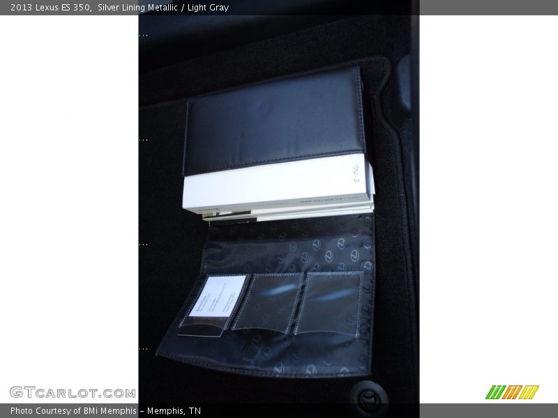 Silver Lining Metallic / Light Gray 2013 Lexus ES 350
