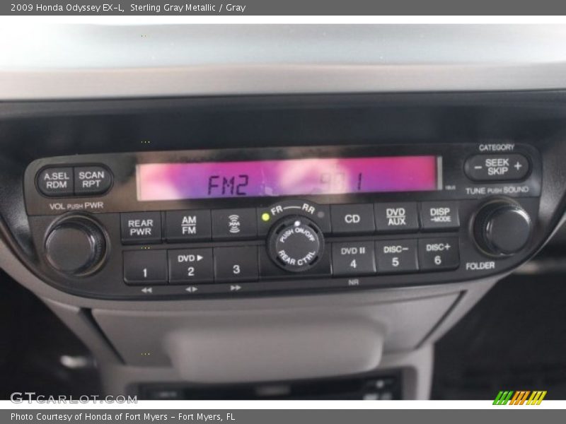 Sterling Gray Metallic / Gray 2009 Honda Odyssey EX-L