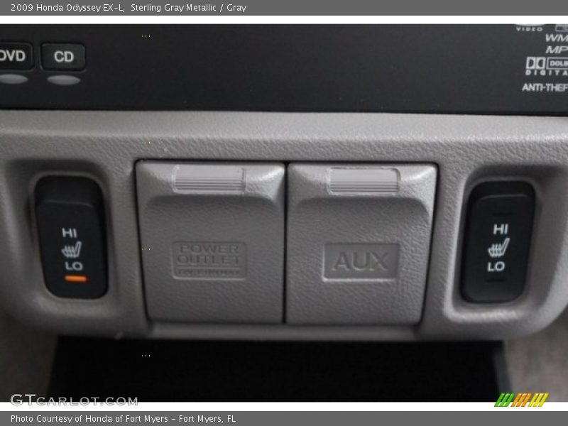 Sterling Gray Metallic / Gray 2009 Honda Odyssey EX-L