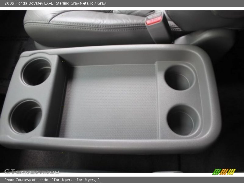 Sterling Gray Metallic / Gray 2009 Honda Odyssey EX-L