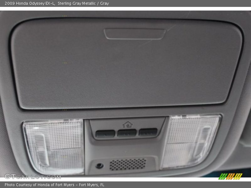 Sterling Gray Metallic / Gray 2009 Honda Odyssey EX-L