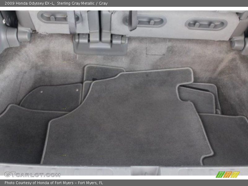 Sterling Gray Metallic / Gray 2009 Honda Odyssey EX-L