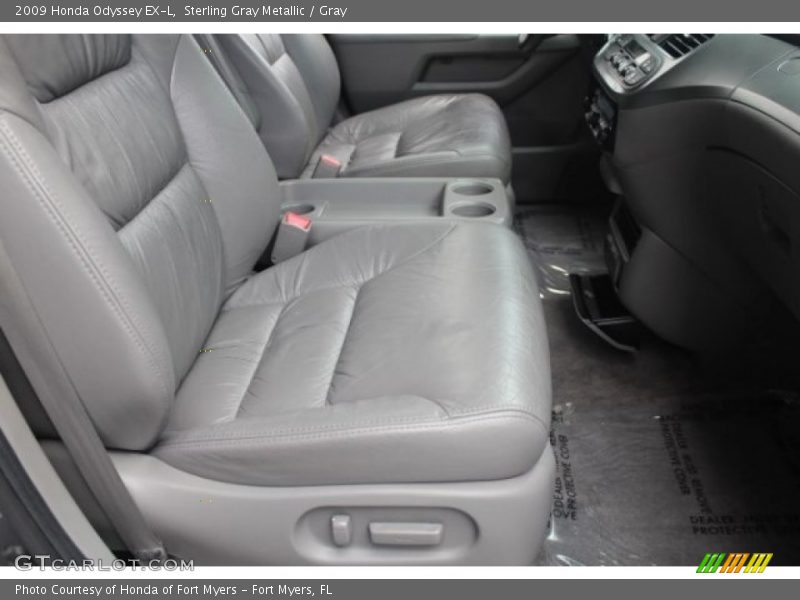 Sterling Gray Metallic / Gray 2009 Honda Odyssey EX-L