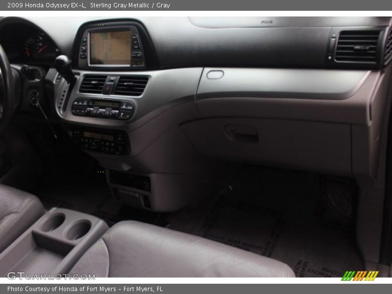 Sterling Gray Metallic / Gray 2009 Honda Odyssey EX-L
