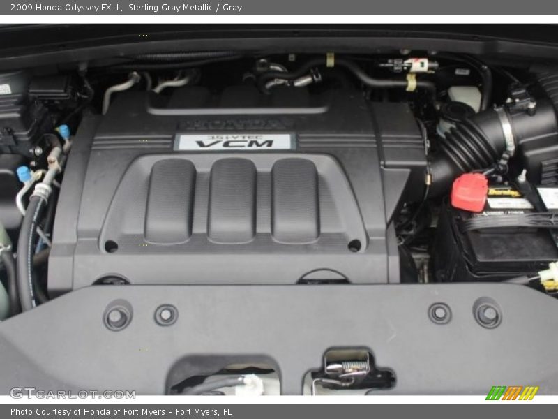 Sterling Gray Metallic / Gray 2009 Honda Odyssey EX-L