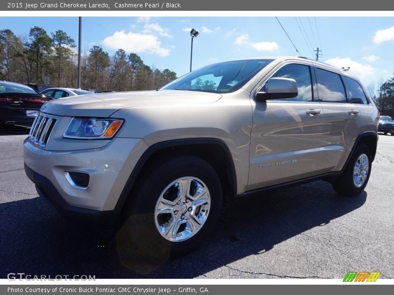 Cashmere Pearl / Black 2015 Jeep Grand Cherokee Laredo