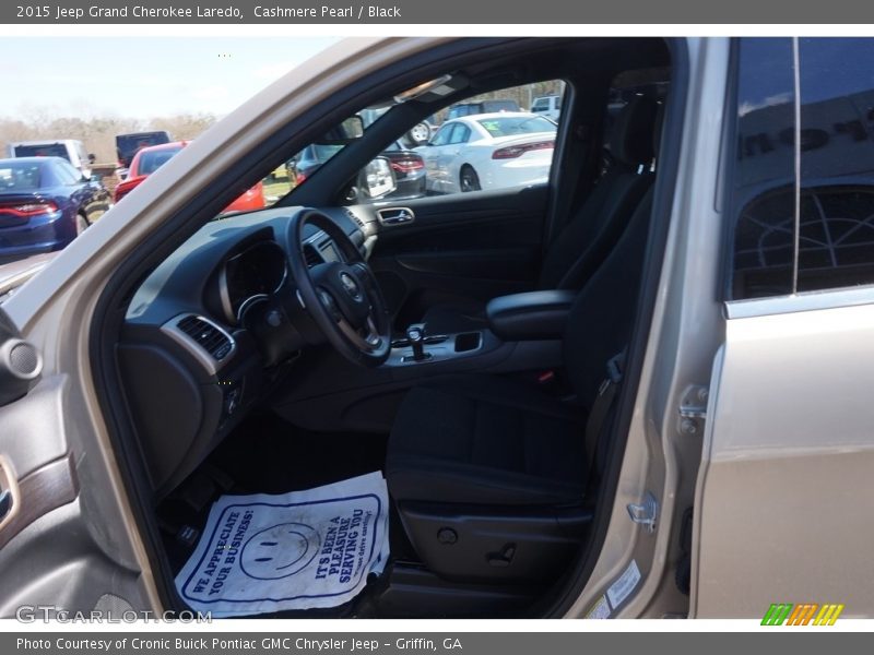 Cashmere Pearl / Black 2015 Jeep Grand Cherokee Laredo