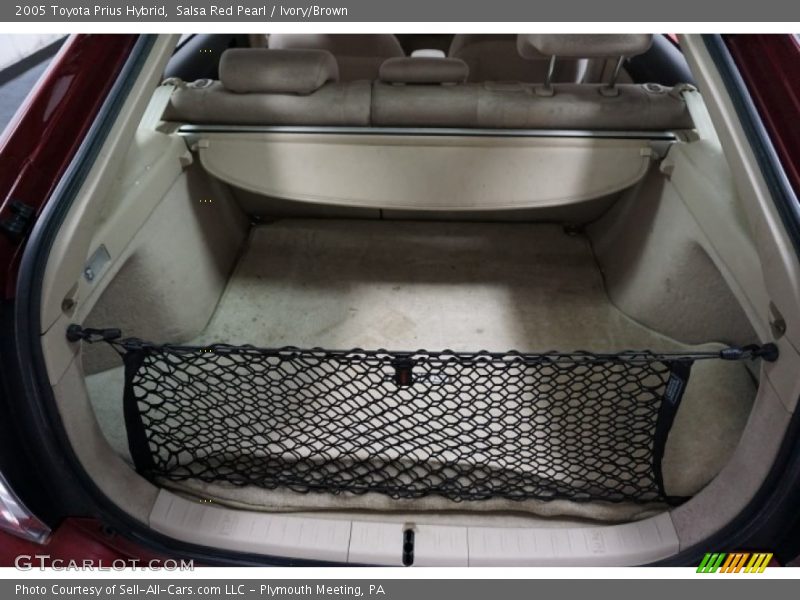 Salsa Red Pearl / Ivory/Brown 2005 Toyota Prius Hybrid