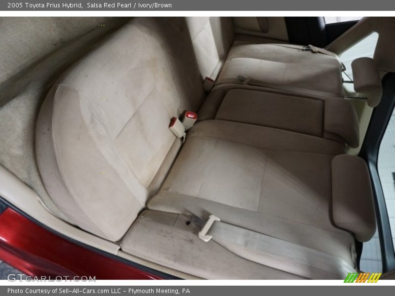 Salsa Red Pearl / Ivory/Brown 2005 Toyota Prius Hybrid