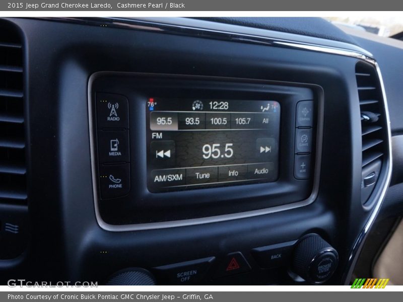 Cashmere Pearl / Black 2015 Jeep Grand Cherokee Laredo