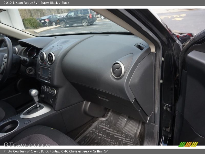 Super Black / Black 2012 Nissan Rogue SV