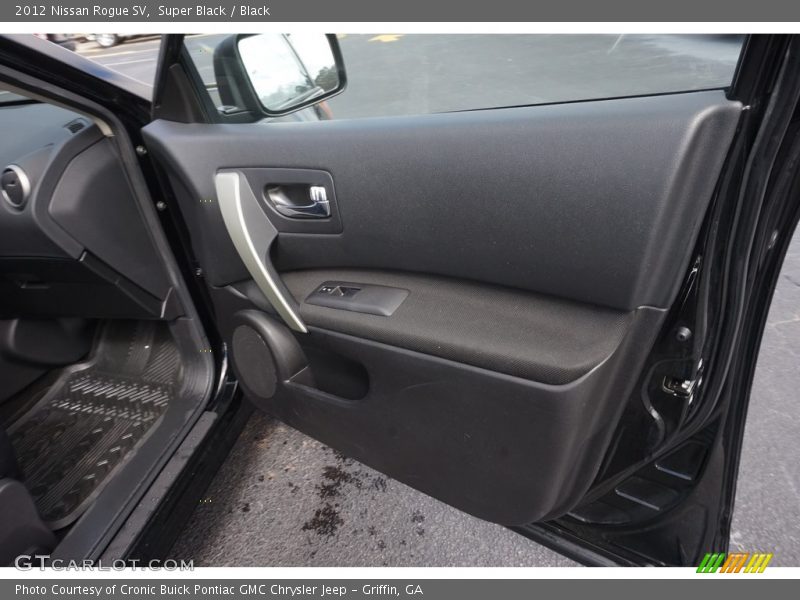 Super Black / Black 2012 Nissan Rogue SV