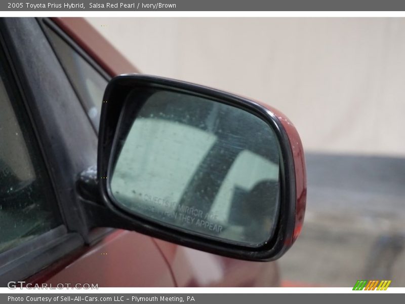Salsa Red Pearl / Ivory/Brown 2005 Toyota Prius Hybrid