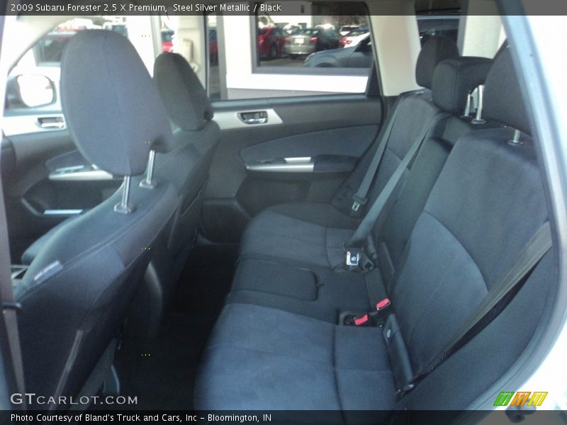 Steel Silver Metallic / Black 2009 Subaru Forester 2.5 X Premium