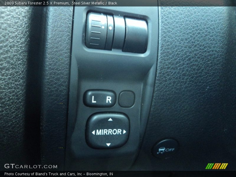 Steel Silver Metallic / Black 2009 Subaru Forester 2.5 X Premium