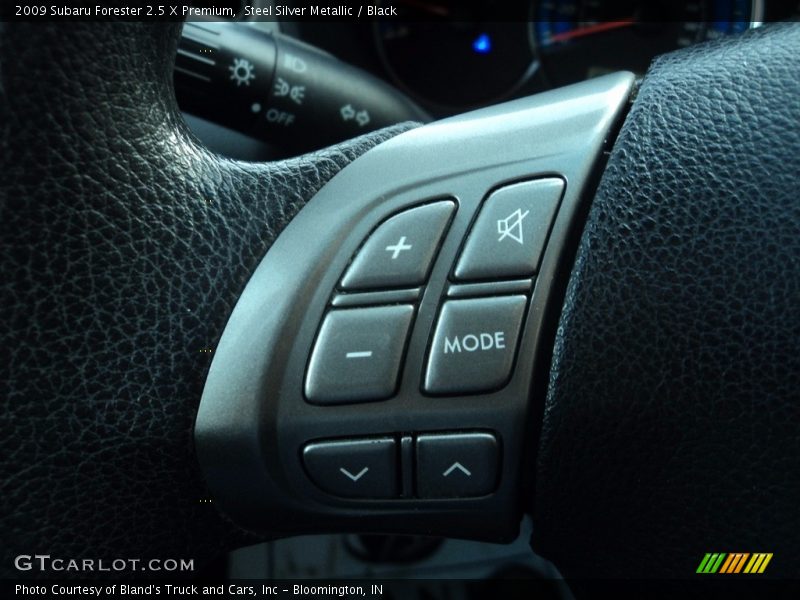 Steel Silver Metallic / Black 2009 Subaru Forester 2.5 X Premium