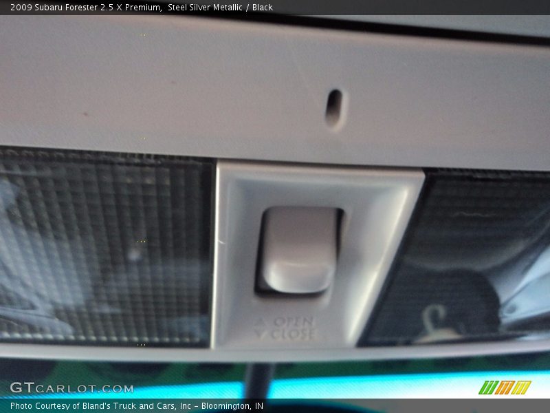 Steel Silver Metallic / Black 2009 Subaru Forester 2.5 X Premium