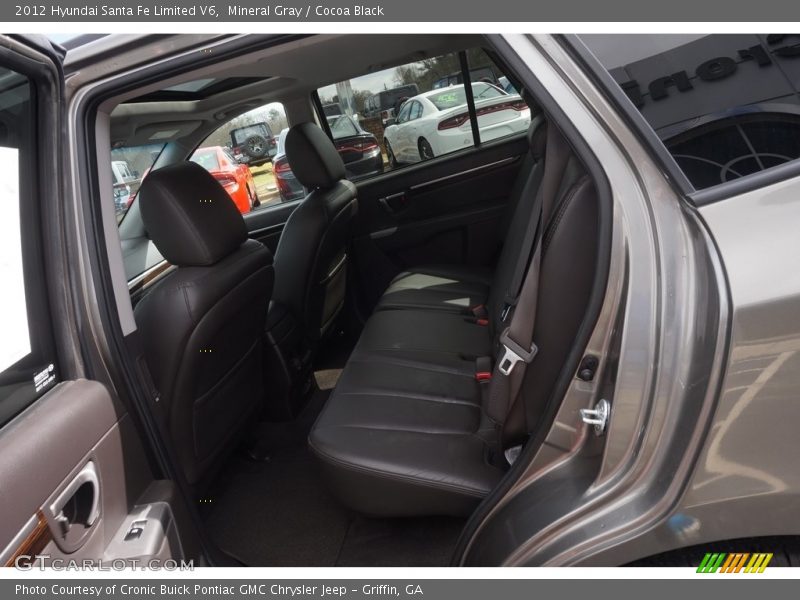 Mineral Gray / Cocoa Black 2012 Hyundai Santa Fe Limited V6