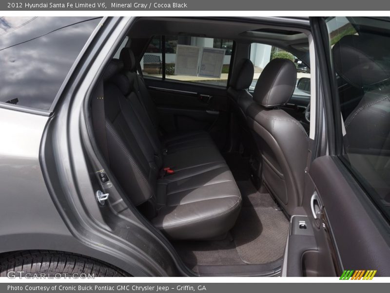 Mineral Gray / Cocoa Black 2012 Hyundai Santa Fe Limited V6