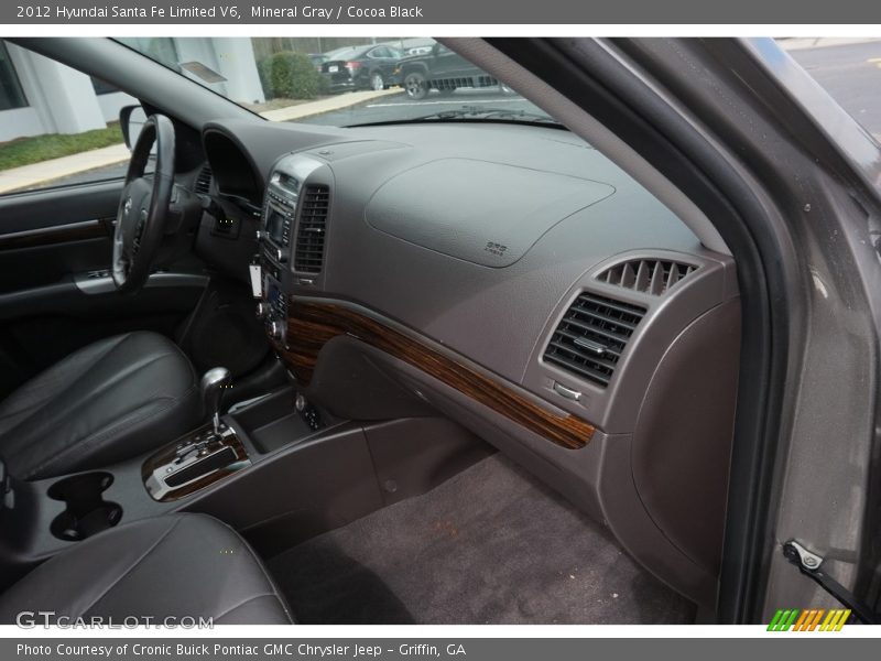 Mineral Gray / Cocoa Black 2012 Hyundai Santa Fe Limited V6