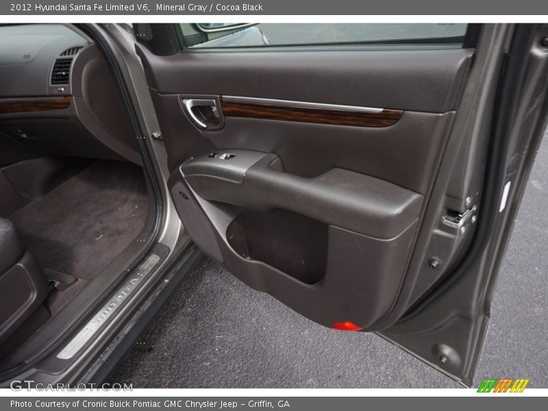 Mineral Gray / Cocoa Black 2012 Hyundai Santa Fe Limited V6