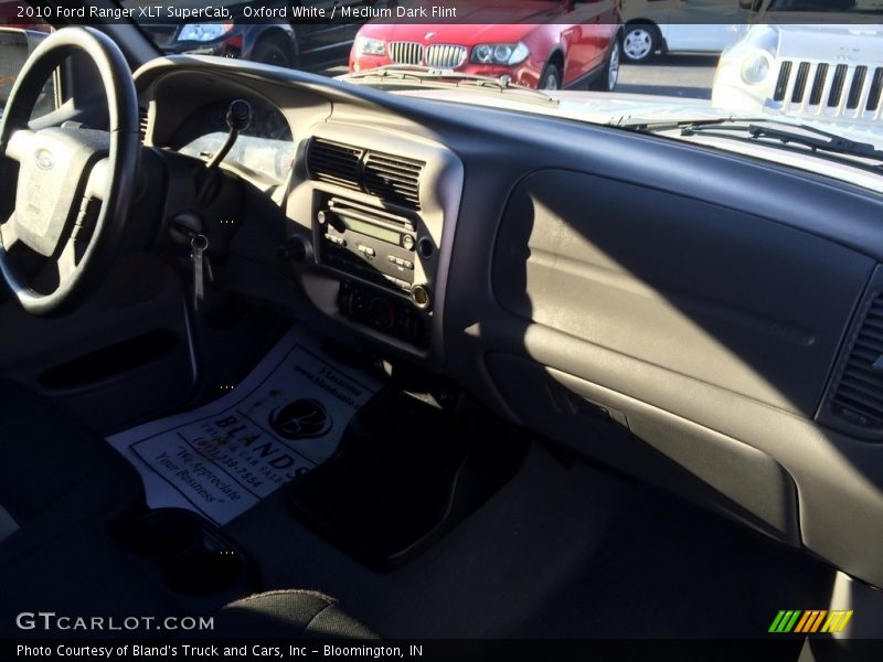 Oxford White / Medium Dark Flint 2010 Ford Ranger XLT SuperCab