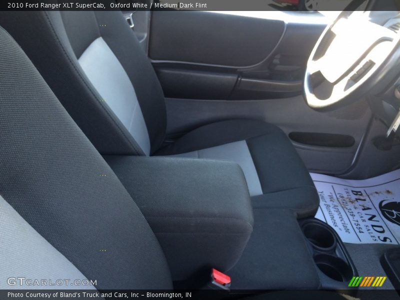 Oxford White / Medium Dark Flint 2010 Ford Ranger XLT SuperCab