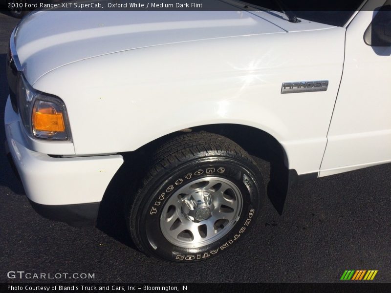 Oxford White / Medium Dark Flint 2010 Ford Ranger XLT SuperCab