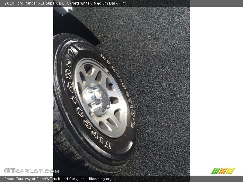 Oxford White / Medium Dark Flint 2010 Ford Ranger XLT SuperCab