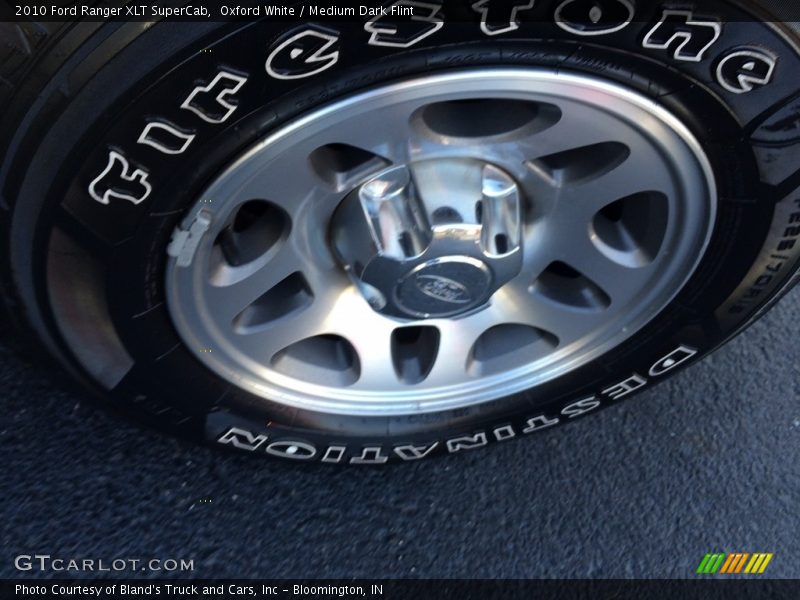 Oxford White / Medium Dark Flint 2010 Ford Ranger XLT SuperCab