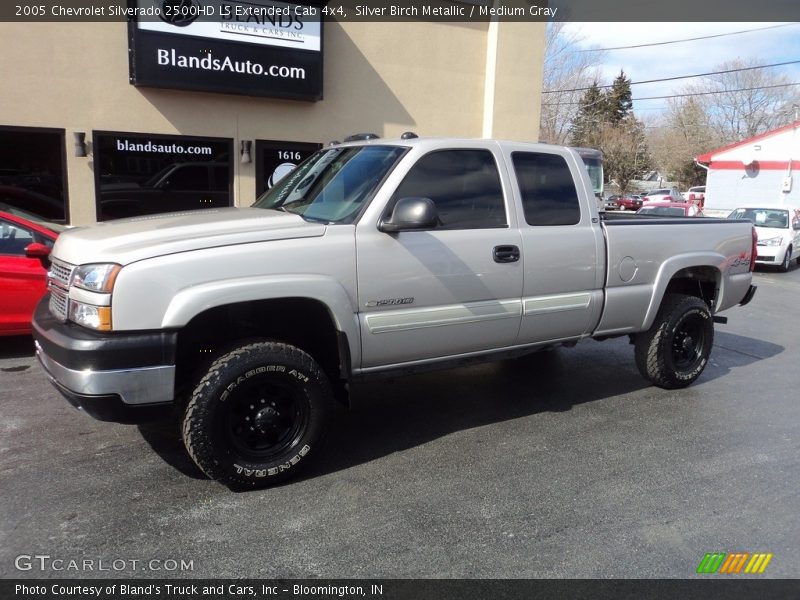 Silver Birch Metallic / Medium Gray 2005 Chevrolet Silverado 2500HD LS Extended Cab 4x4