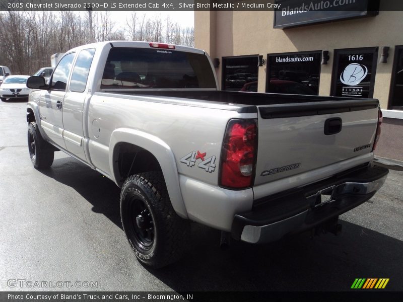 Silver Birch Metallic / Medium Gray 2005 Chevrolet Silverado 2500HD LS Extended Cab 4x4