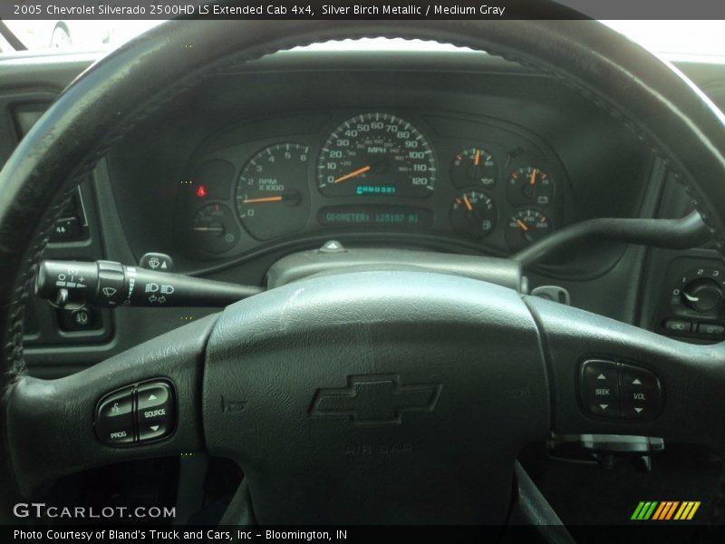 Silver Birch Metallic / Medium Gray 2005 Chevrolet Silverado 2500HD LS Extended Cab 4x4