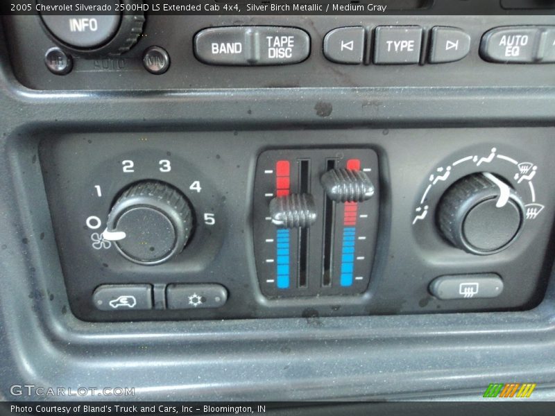 Silver Birch Metallic / Medium Gray 2005 Chevrolet Silverado 2500HD LS Extended Cab 4x4