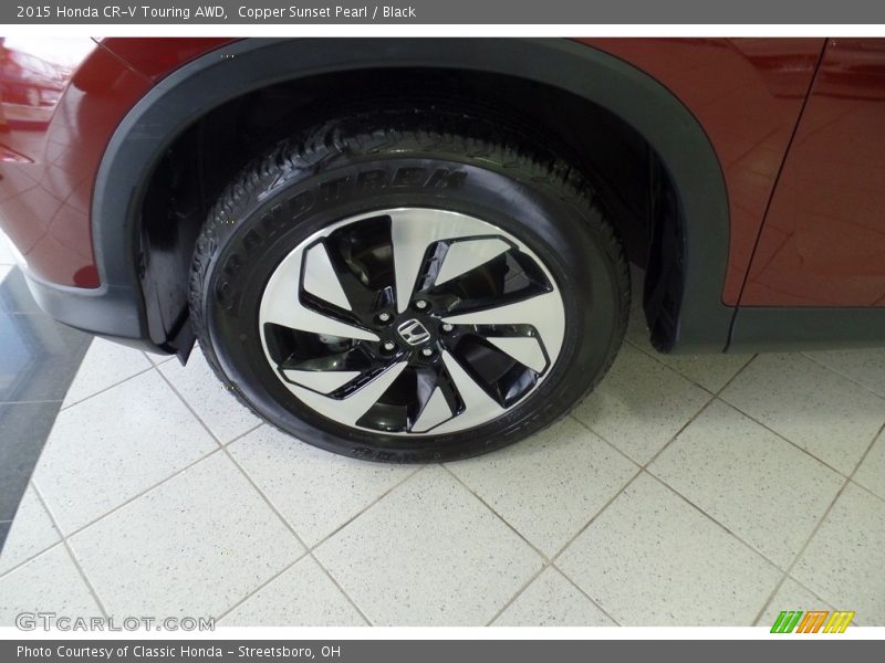 Copper Sunset Pearl / Black 2015 Honda CR-V Touring AWD