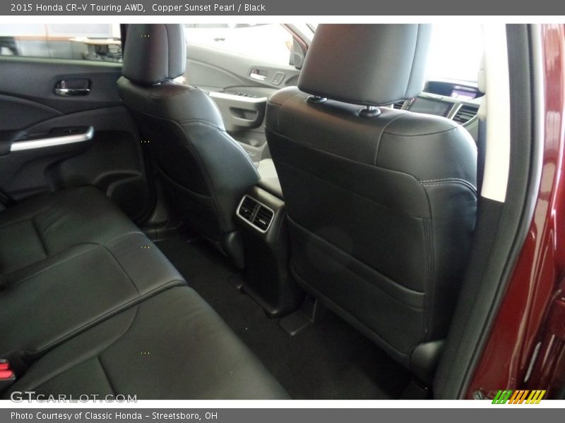 Copper Sunset Pearl / Black 2015 Honda CR-V Touring AWD