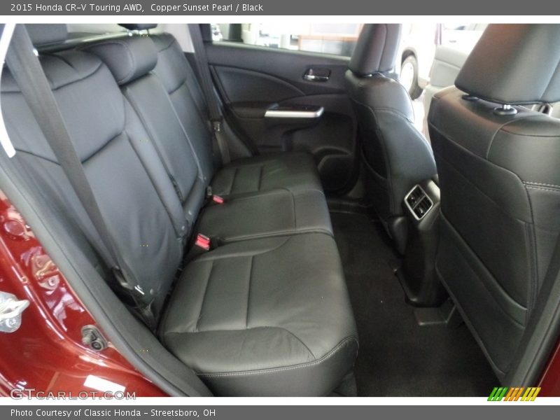 Copper Sunset Pearl / Black 2015 Honda CR-V Touring AWD